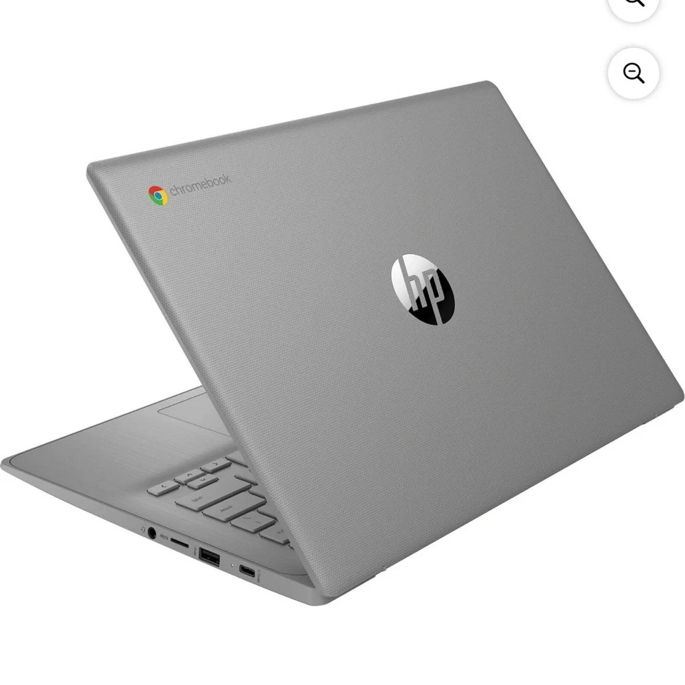 HP Chromebook - Silver